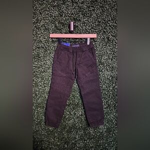 Kids Black Casual Jogger Pants